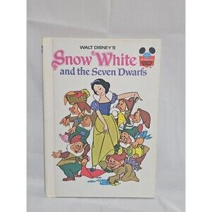 Walt Disney's Snow White and the Seven Dwarfs Book Club Edition 1973